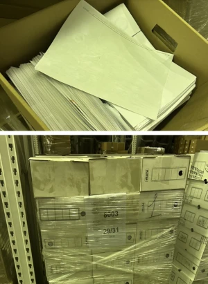 Отходы бумаги и картона от канцелярской деятельности и делопроизводства 200 т. в г Санкт-Петербург