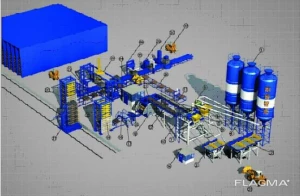 Автоматическая поточная линия QFT10-15