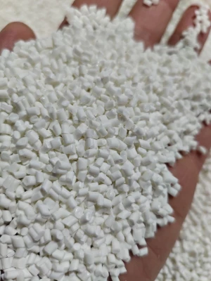 Вторичная гранула ПП для литья, ПТР 25, белая, чистое сырье